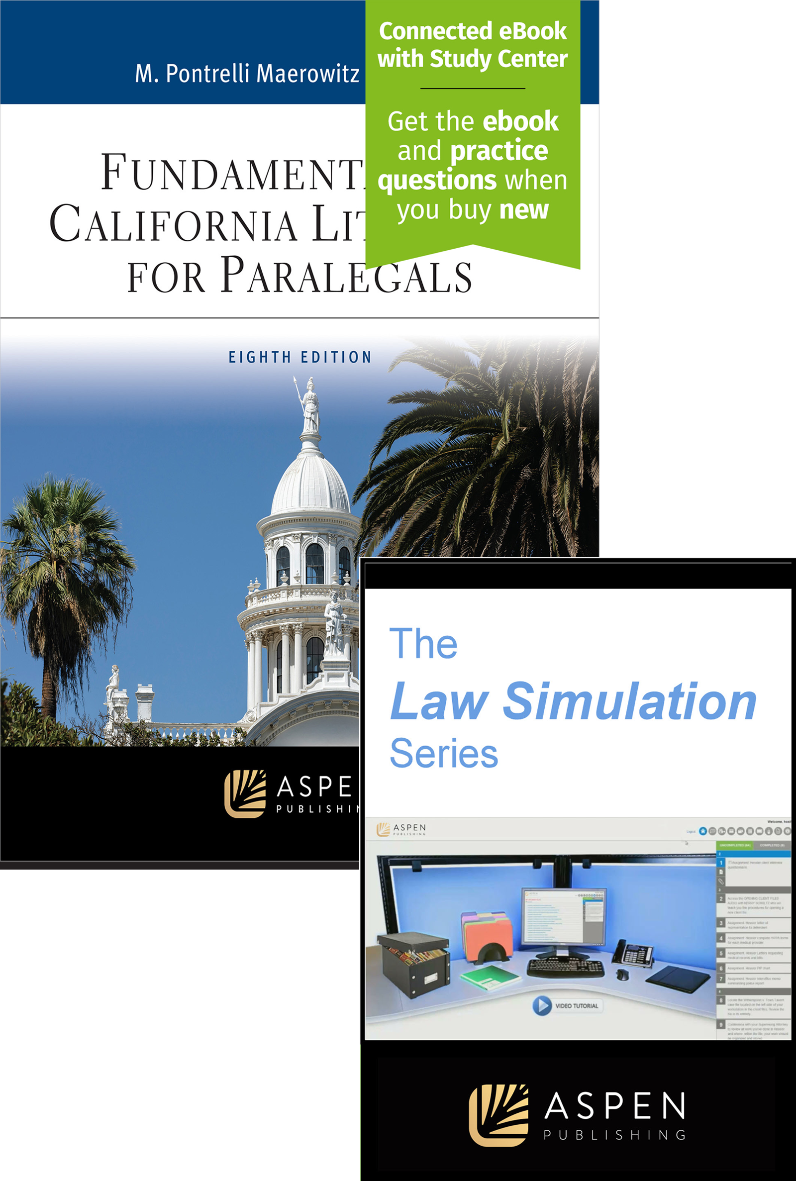 Bundle: Fundamentals of California Litigation for Paralegals, Eighth E ...