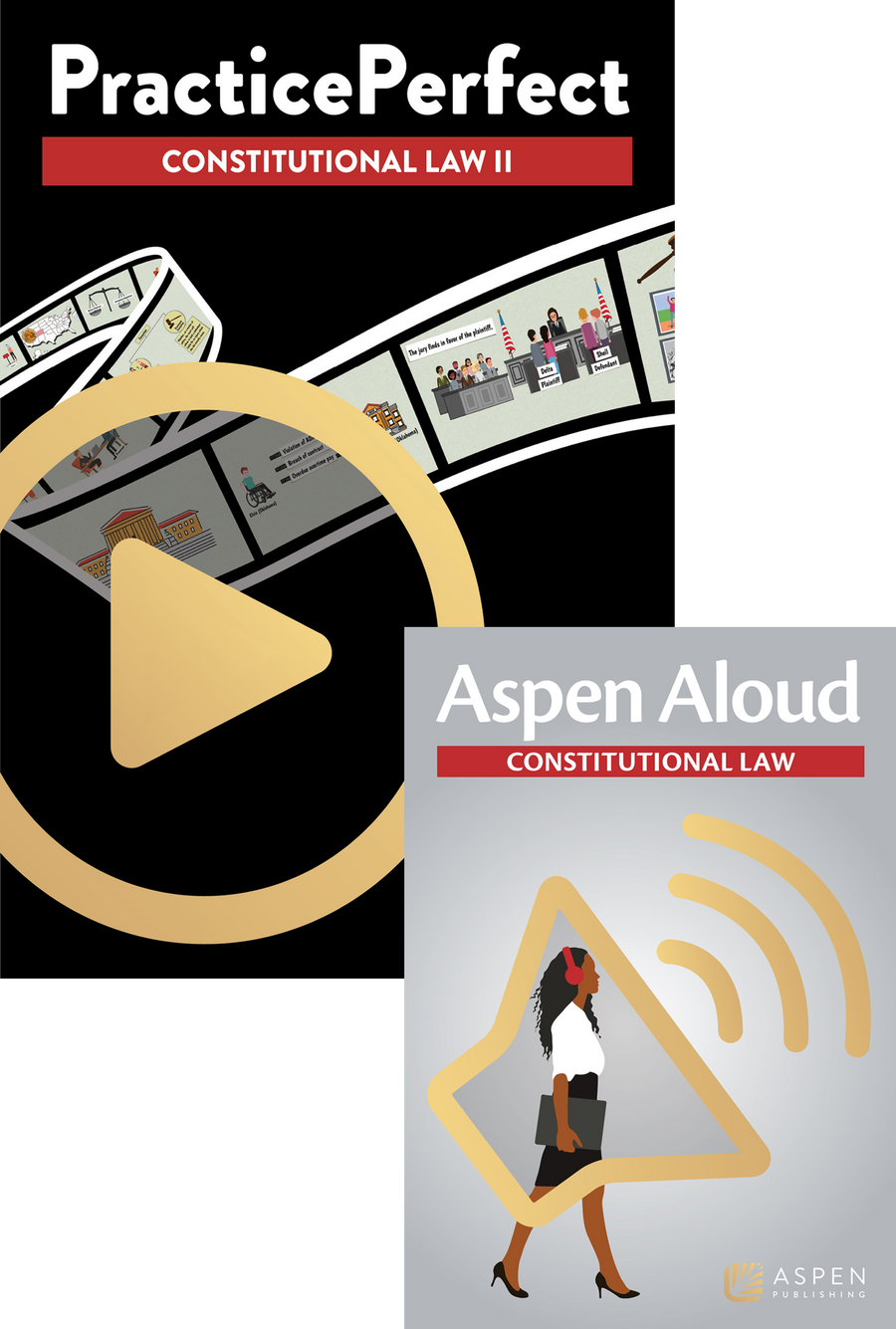 Bundle: PracticePerfect: Constitutional Law II and Aspen Aloud: Constitutional Law